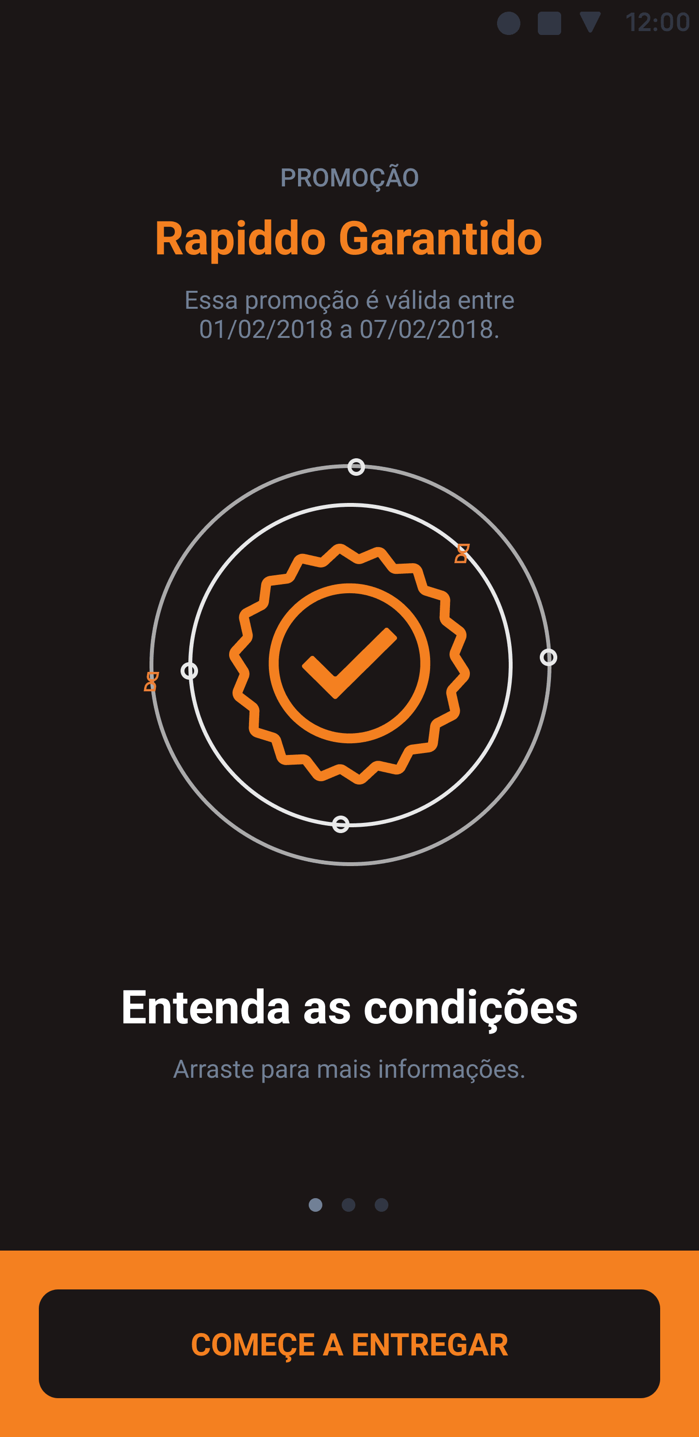 A design for the Rapiddo old app